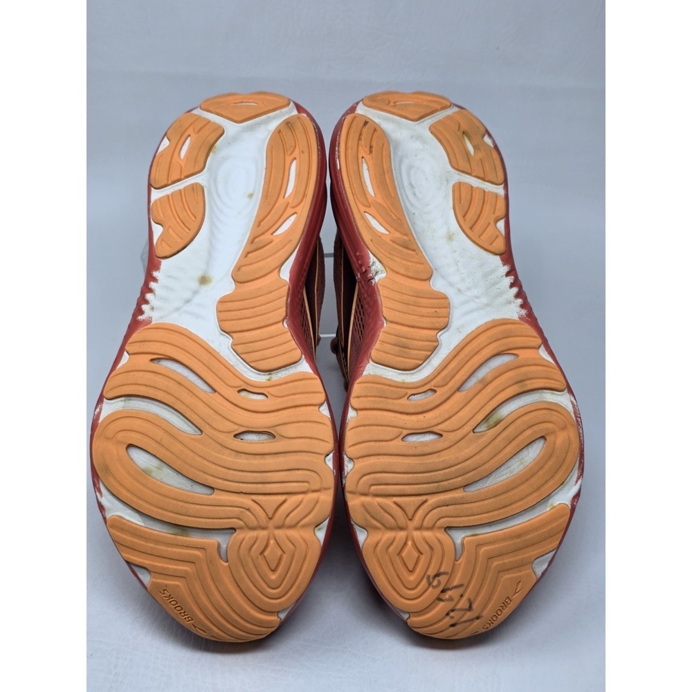 Brooks Glycerin 22 Burnt Sienna/Orange Running Shoes Mens Size 12 110445 1D 637 - Picture 6 of 13